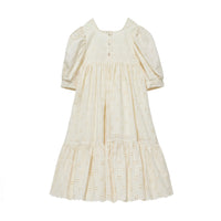 Cera Una Volta Cream Mina Dress