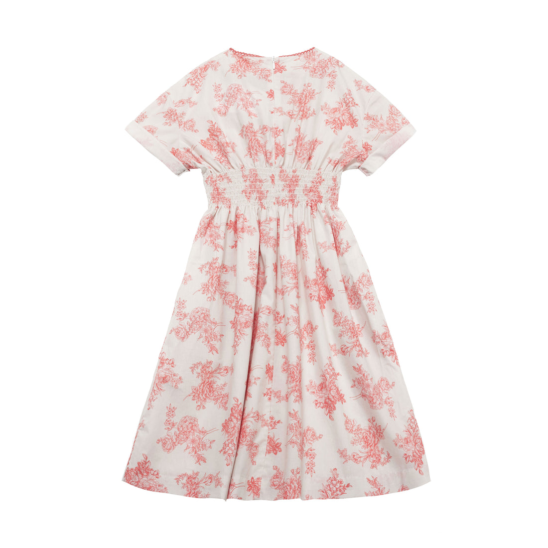 Cera Una Volta Pink Toile De Jouy Sia Dress