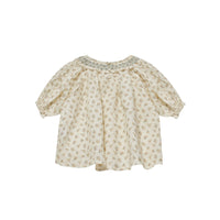Cera Una Volta Cream Flower  Carol Blouse