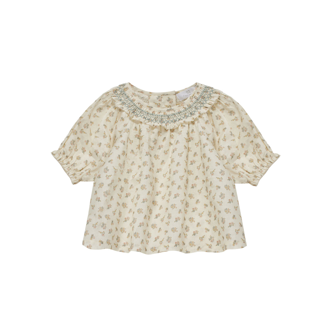 Cera Una Volta Cream Flower  Carol Blouse