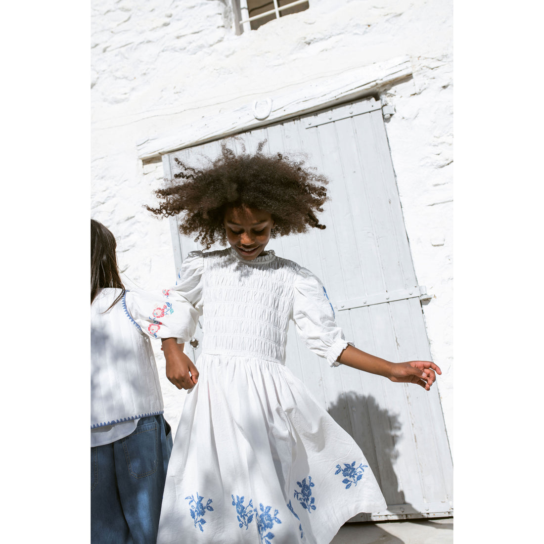 Cera Una Volta White Emmanuelle Dress