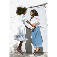 Cera Una Volta White Emmanuelle Dress