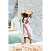 Cera Una Volta Pink Toile De Jouy Sia Dress