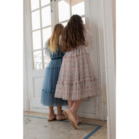 Cera Una Volta Dusty Blue Carolina Dress