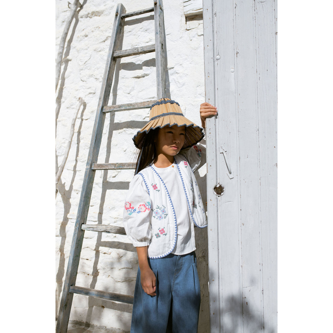 Cera Una Volta White Christelle Blouse