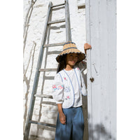 Cera Una Volta White Christelle Blouse