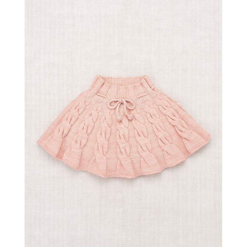 Misha and Puff Faded Rose Cable Skating Skirt