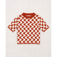 Misha and Puff Sienna Marble Jacquard Cale Shirt