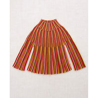 Misha and Puff  Red Flame Candy Stripe Accordion Turtleneck