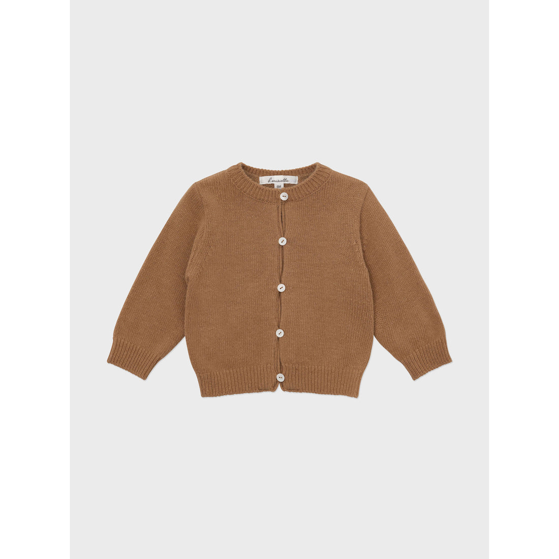Louisiella Caramel Laliel Knit Baby Cardigan