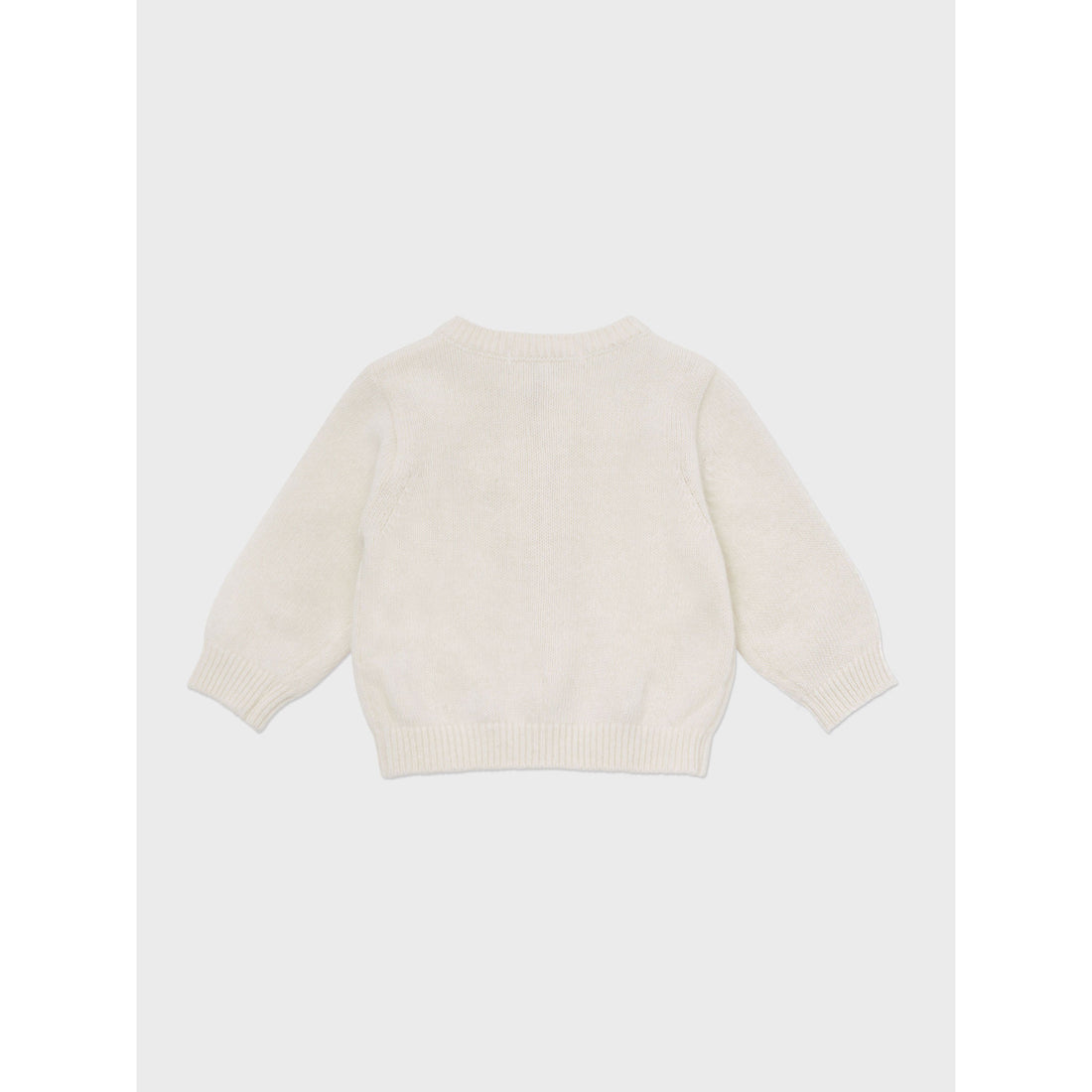 Louisiella Ivory Laliel Knit Baby Cardigan