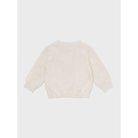 Louisiella Ivory Laliel Knit Baby Cardigan