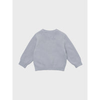 Louisiella Light Blue Laliel Knit Baby Cardigan
