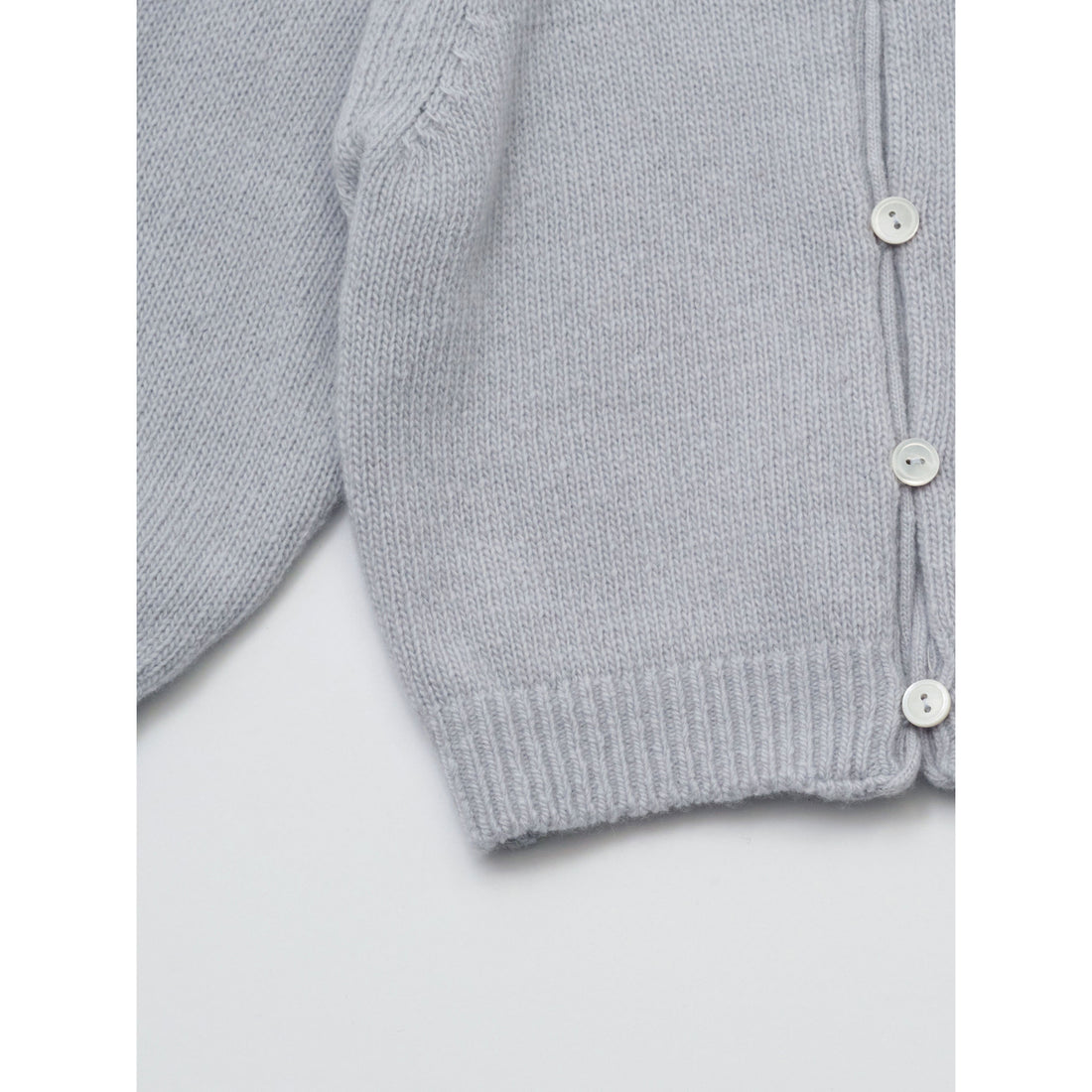 Louisiella Light Blue Laliel Knit Baby Cardigan
