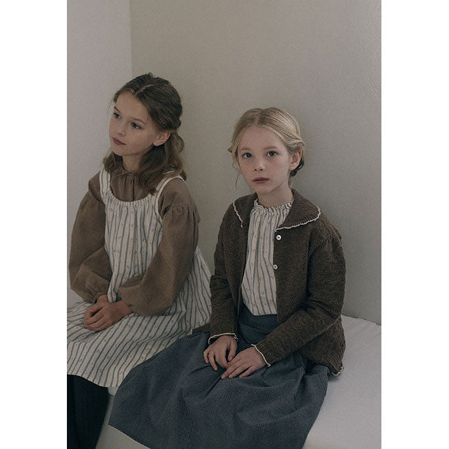 Louisiella Brown Bretta Knit Cardigan