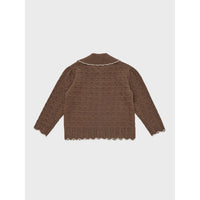 Louisiella Brown Bretta Knit Cardigan