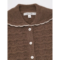 Louisiella Brown Bretta Knit Cardigan