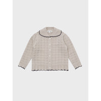Louisiella Light Beige Bretta Knit Cardigan
