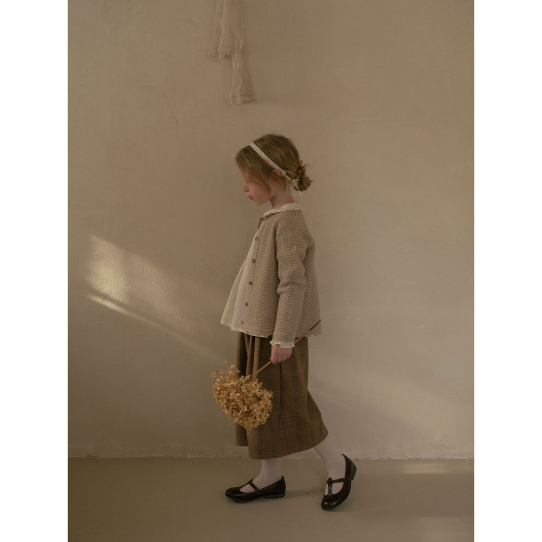 Louisiella Mocha Beige Estelle Knit Cardigan