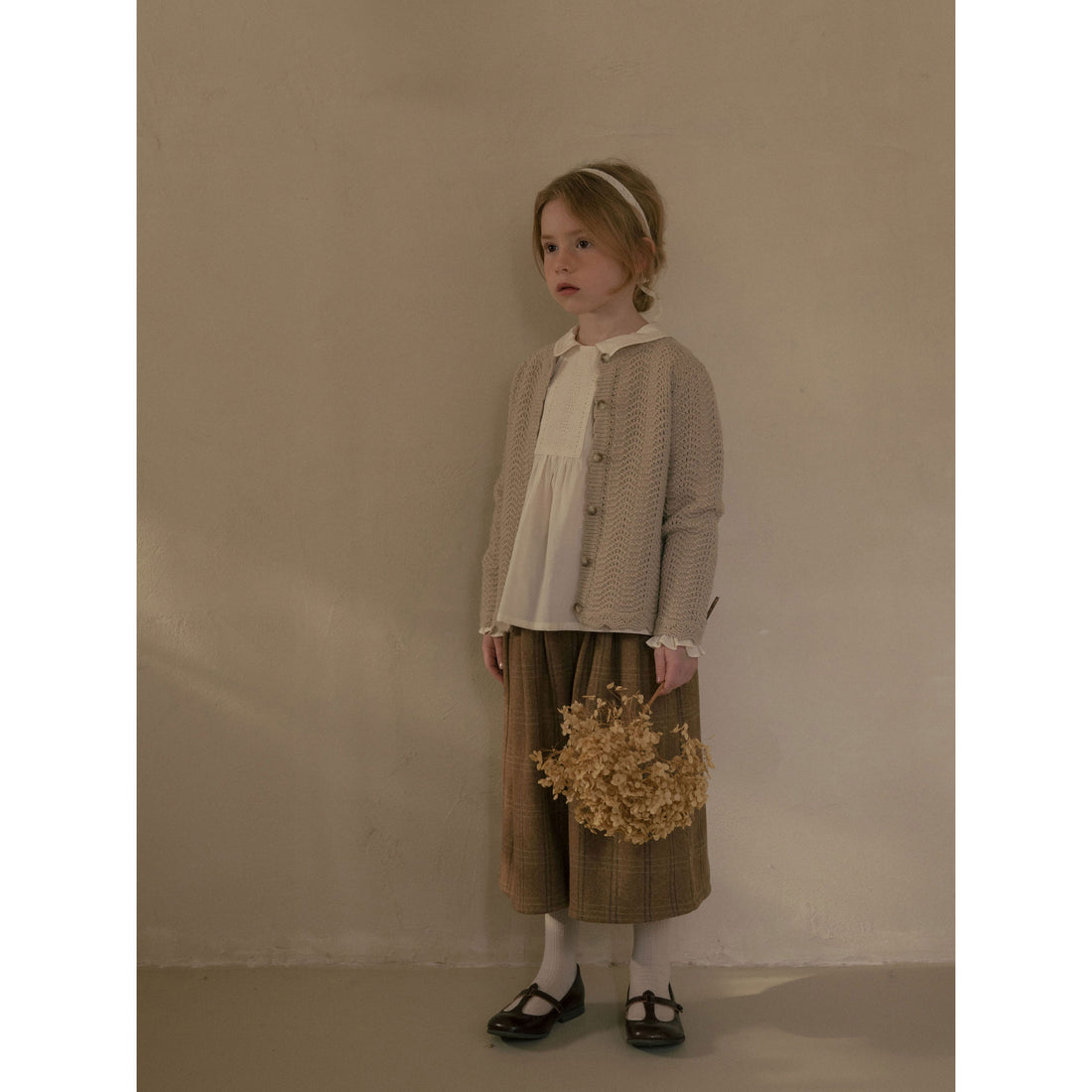 Louisiella Mocha Beige Estelle Knit Cardigan