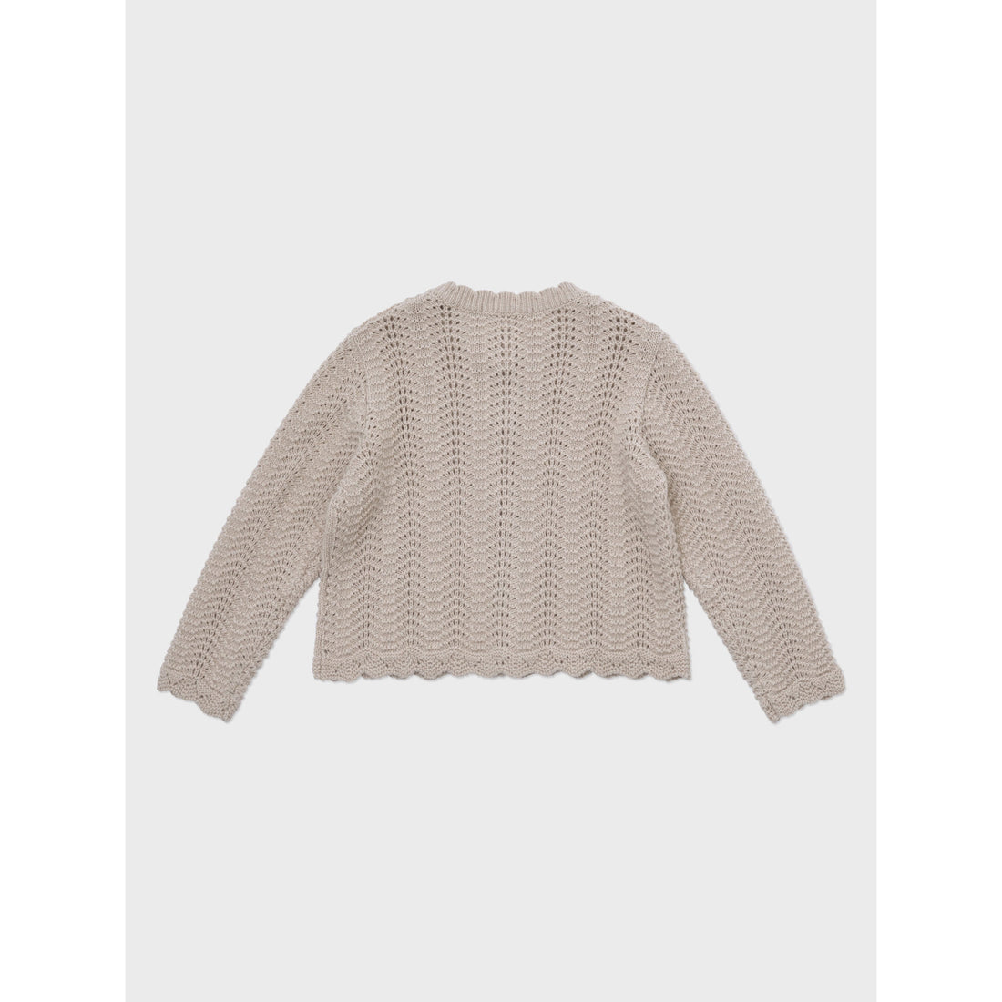 Louisiella Mocha Beige Estelle Knit Cardigan