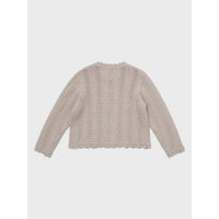 Louisiella Mocha Beige Estelle Knit Cardigan