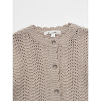Louisiella Mocha Beige Estelle Knit Cardigan