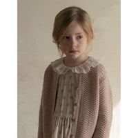 Louisiella Pink Estelle Knit Cardigan