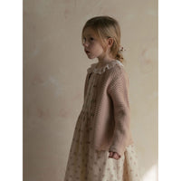 Louisiella Pink Estelle Knit Cardigan