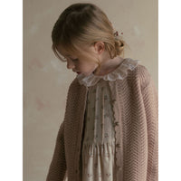 Louisiella Pink Estelle Knit Cardigan