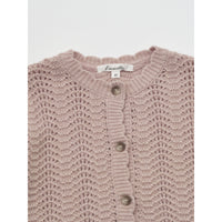 Louisiella Pink Estelle Knit Cardigan
