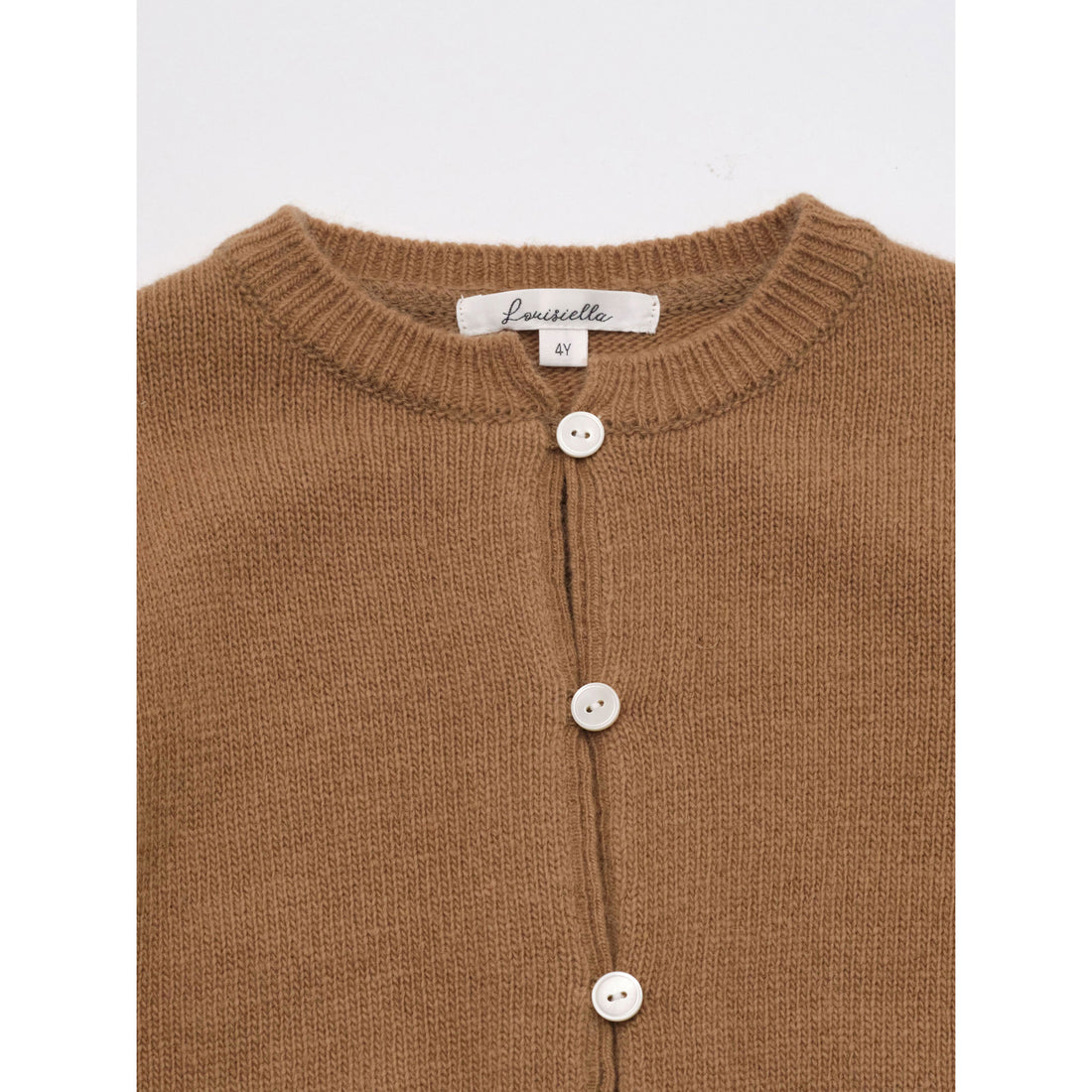 Louisiella Caramel Laliel Knit Cardigan