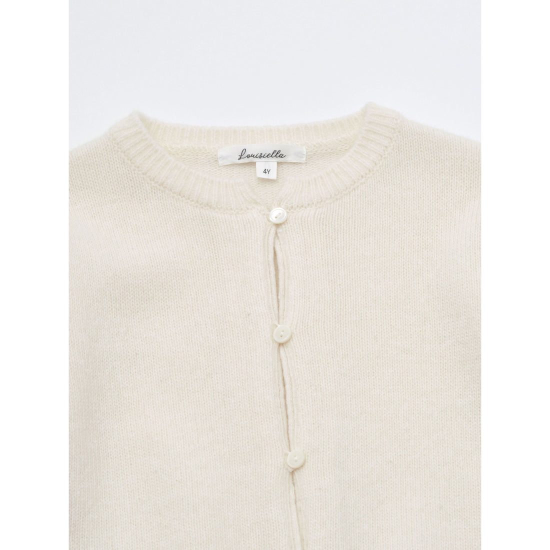 Louisiella Ivory Laliel Knit Cardigan