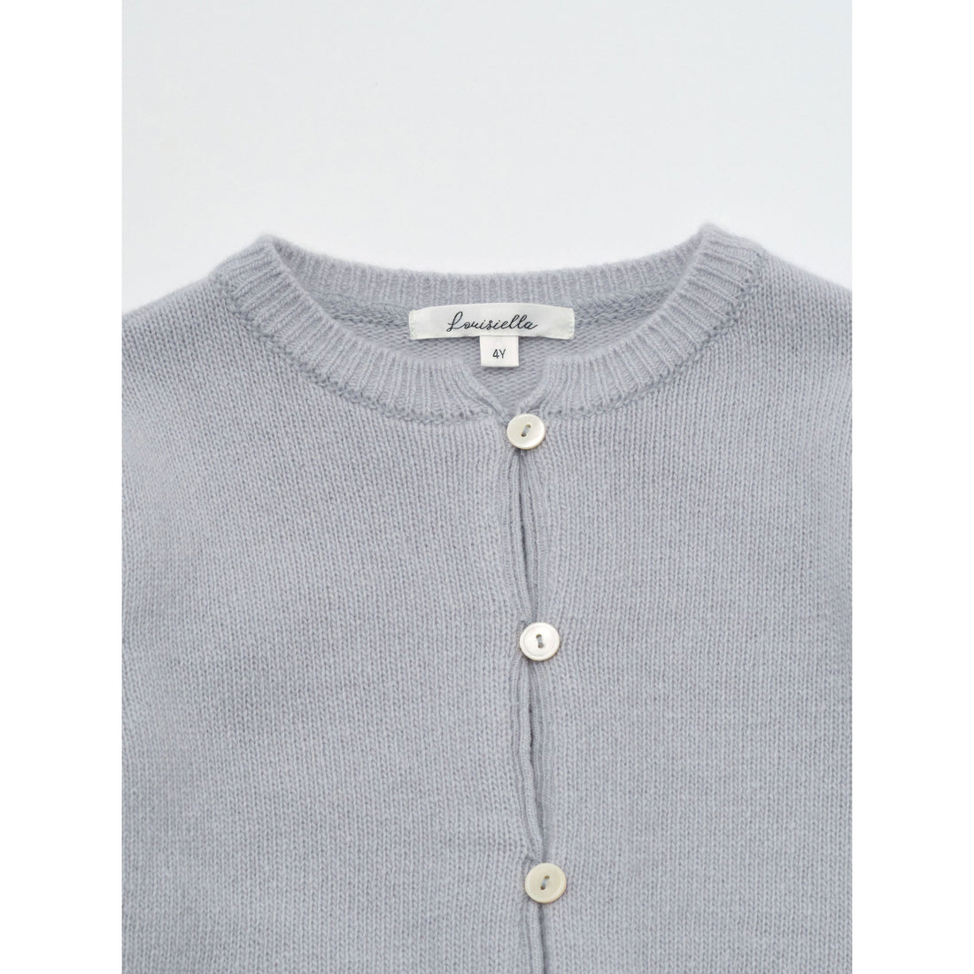 Louisiella Light Blue Laliel Knit Cardigan