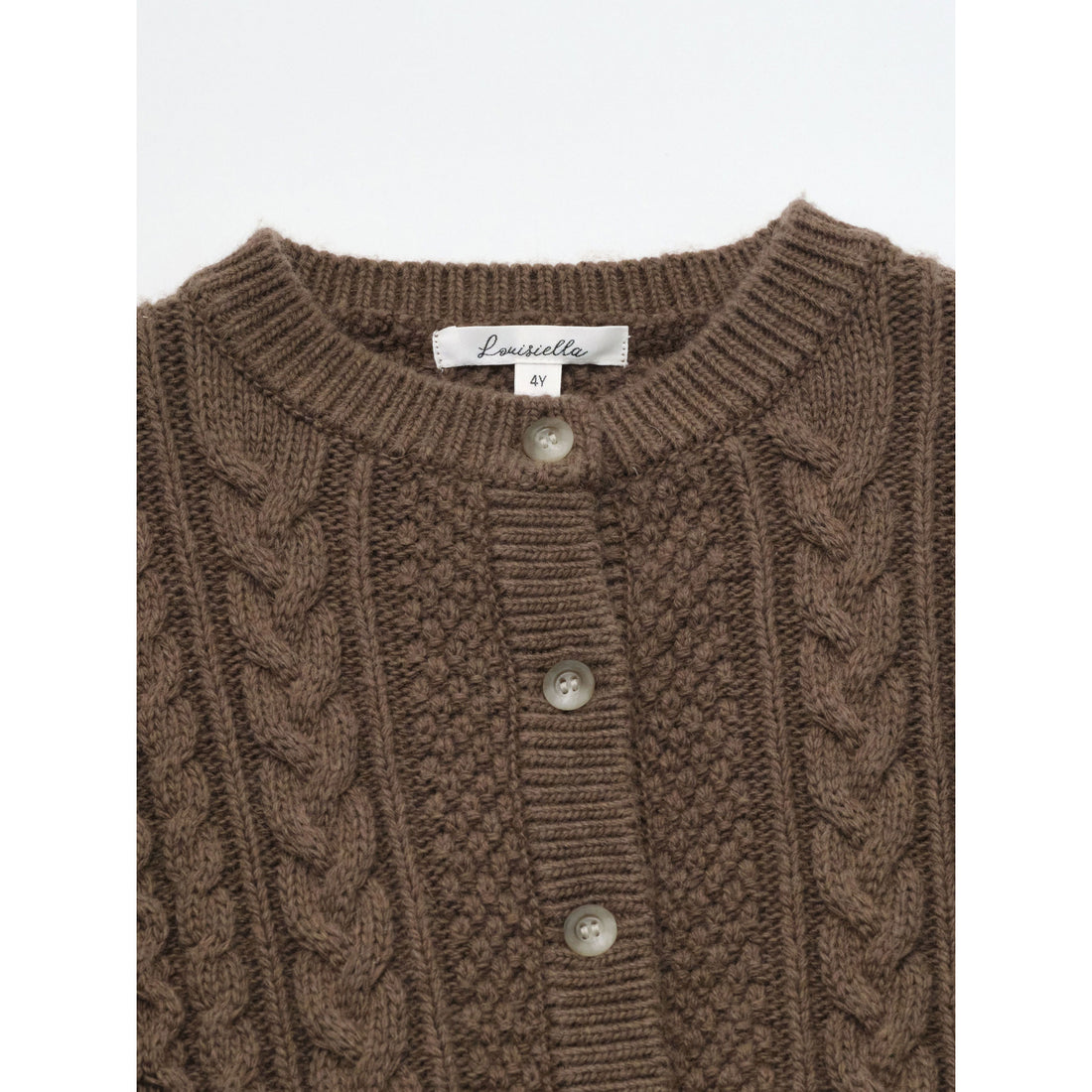 Louisiella Cocoa Melodien Knit Cardigan