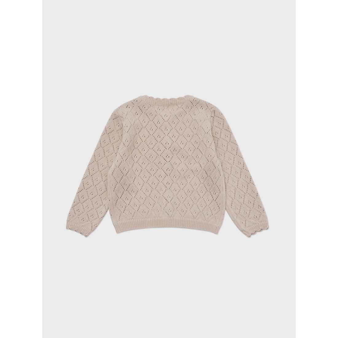Louisiella Beige Perry Knit Cardigan