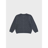 Louisiella Navy Perry Knit Cardigan