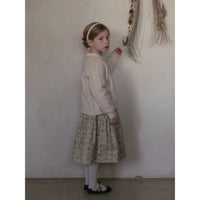 Louisiella Cream Beige Rustina Knit Cardigan