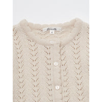 Louisiella Cream Beige Rustina Knit Cardigan