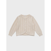 Louisiella Cream Beige Rustina Knit Cardigan