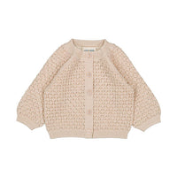 Louis Louise Cream Sucrine Baby Cardigan