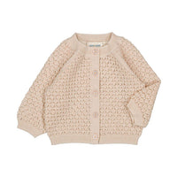 Louis Louise Cream Sucrine Baby Cardigan