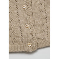 Louisiella Beige Abbie Knit Cardigan