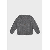 Louisiella Gray Abbie Knit Cardigan