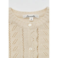Louisiella Ivory Abbie Knit Cardigan