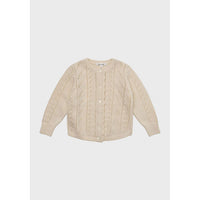 Louisiella Ivory Abbie Knit Cardigan