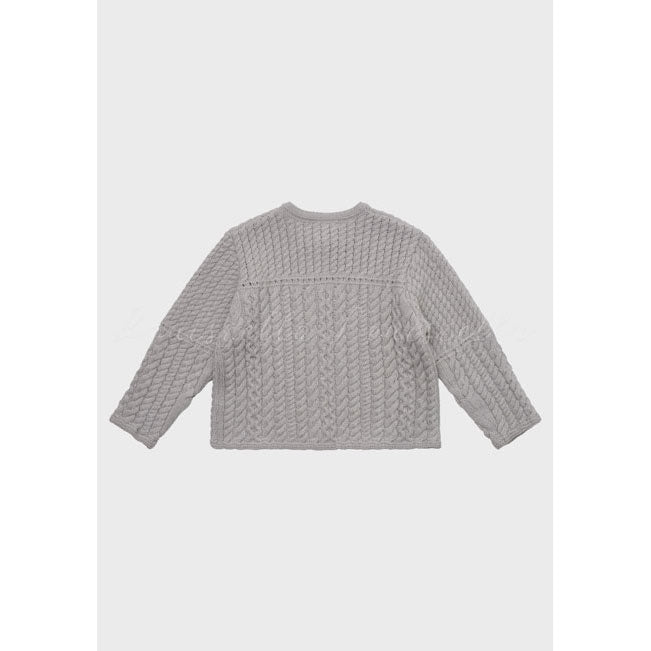 Louisiella Pale Blue Benjamin Knit Cardigan