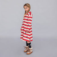 Carlijnq Music Notes Longsleeve Ruffled Dress