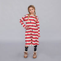 Carlijnq Music Notes Longsleeve Ruffled Dress