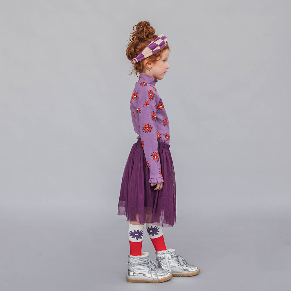 Carlijnq Dahlia Ruffled Longsleeve Turtleneck